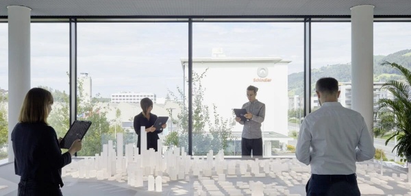 電梯企業(yè)展廳設(shè)計(jì)案例 電梯企業(yè)展廳設(shè)計(jì)案例