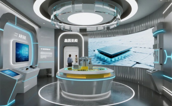 電子元件科技展廳設(shè)計 電子元件科技展廳設(shè)計