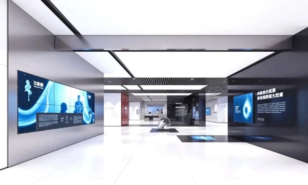 極簡(jiǎn)科技風(fēng)展廳解碼未來(lái)企業(yè)的空間語(yǔ)言 極簡(jiǎn)科技風(fēng)展廳解碼未來(lái)企業(yè)的空間語(yǔ)言