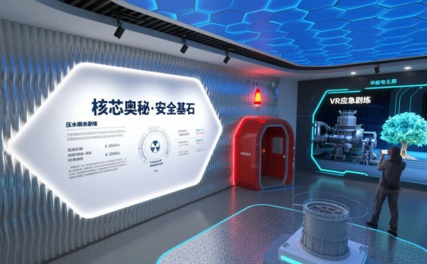 華能核電展廳設計 華能核電展廳設計