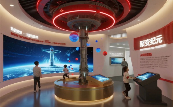 華能核電展廳設計 華能核電展廳設計