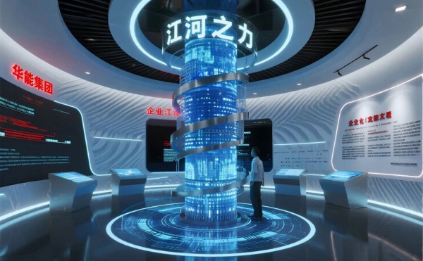華能環(huán)?？萍颊箯d里能摸到風(fēng)、看到魚(yú)，還能穿越到 2050