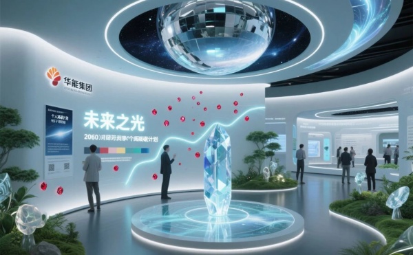 華能環(huán)?？萍颊箯d里能摸到風(fēng)、看到魚(yú)，還能穿越到 2050