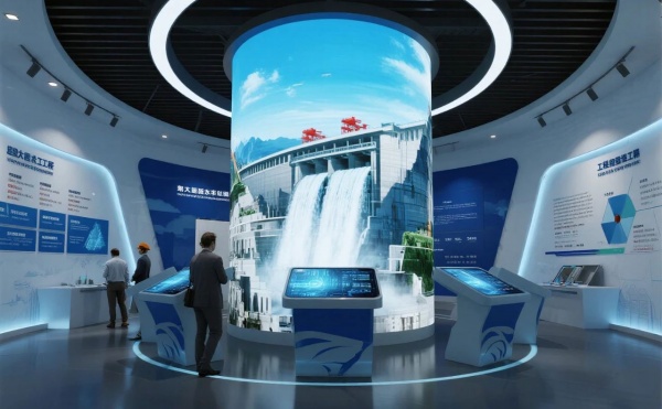 水電局科技展廳設(shè)計(jì) 水電局科技展廳設(shè)計(jì)