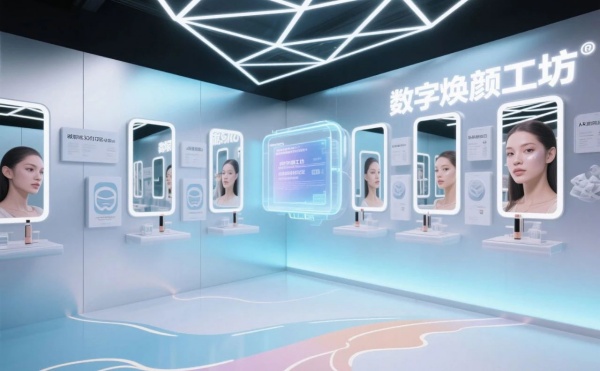 美妝行業(yè)科技展廳設(shè)計(jì) 美妝行業(yè)科技展廳設(shè)計(jì)