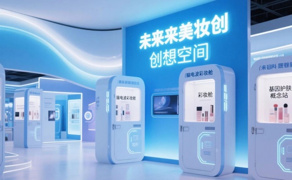美妝行業(yè)科技展廳設(shè)計(jì) 美妝行業(yè)科技展廳設(shè)計(jì)