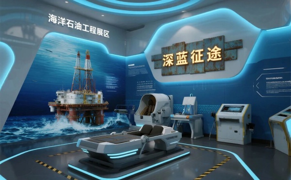 石油裝備制造展廳設(shè)計 石油裝備制造展廳設(shè)計