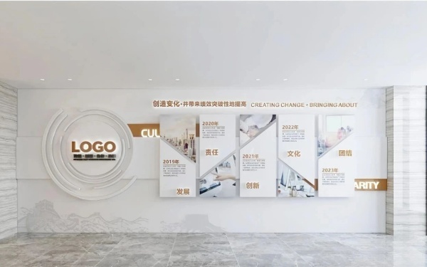 一面企業(yè)文化墻，如何成為品牌的「立體名片」？