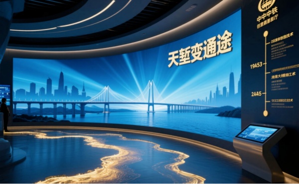 中鐵橋梁勘測(cè)展廳設(shè)計(jì) 中鐵橋梁勘測(cè)展廳設(shè)計(jì)